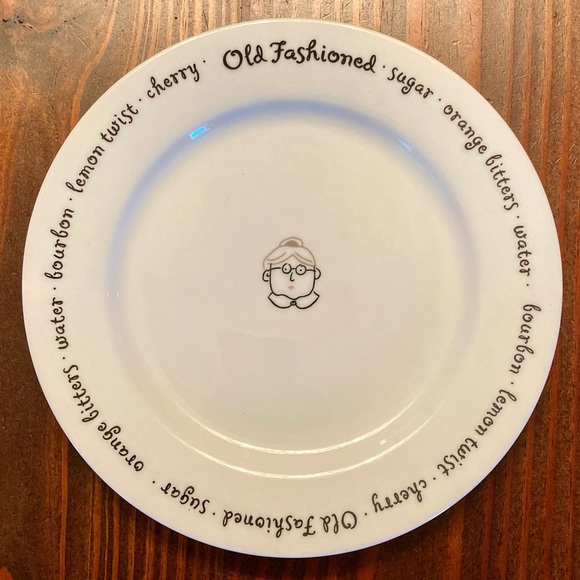 Pottery Barn Bar Lingo Plate Set - Picture 6 of 11